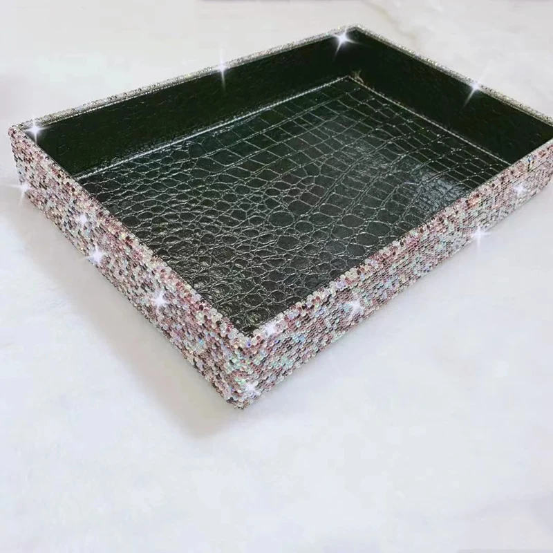 Косметика ювелирные изделия Стразы настольная коробка для хранения туалетный