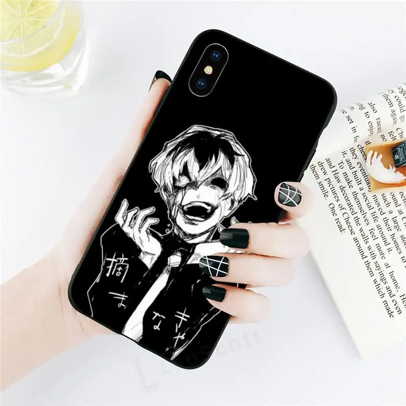 

Anime Tokyo Ghouls terror horror Phone Case for iPhone 11 12 mini pro XS MAX 8 7 6 6S Plus X 5S SE 2020 XR