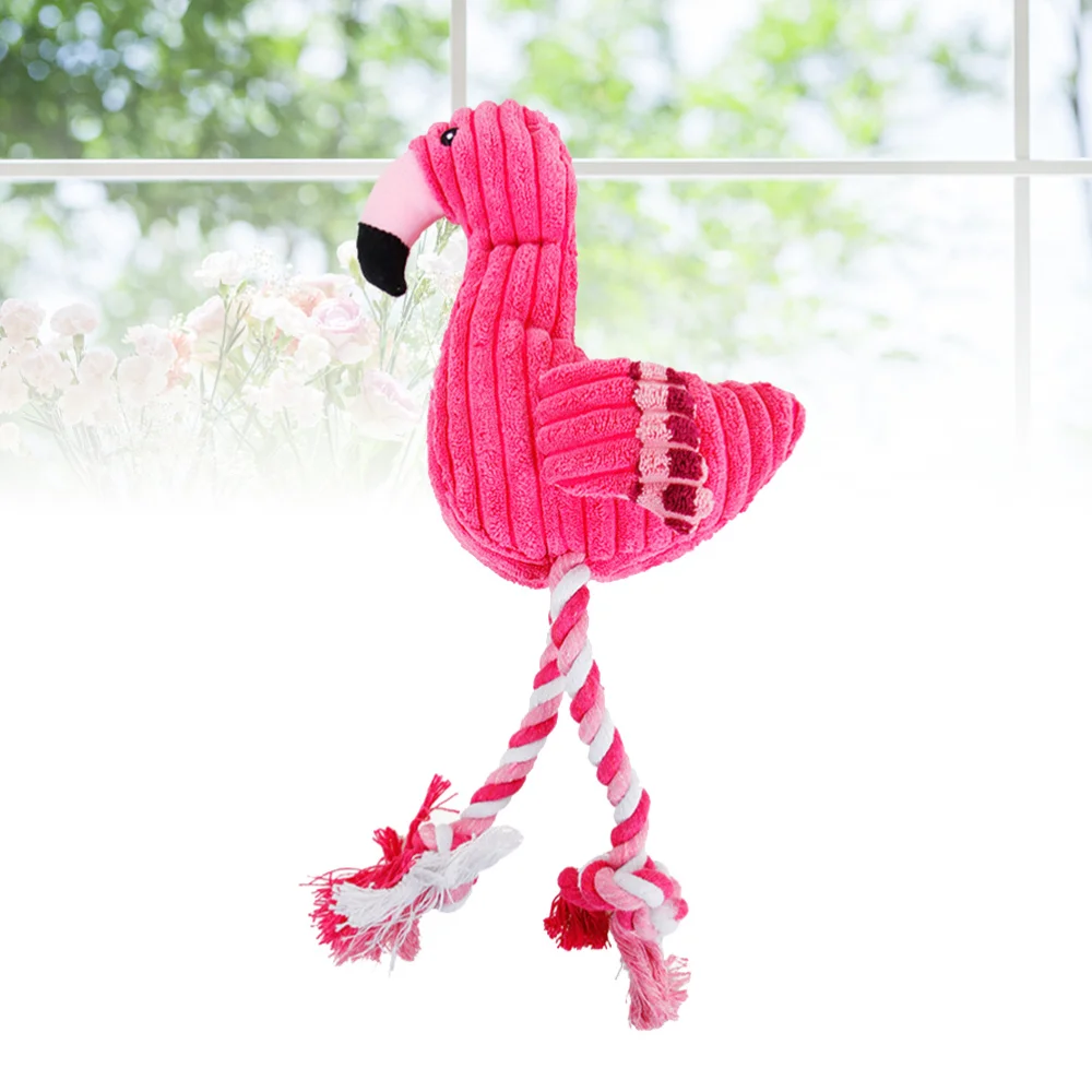 

Pet Rope Corduroy Plush Shape Teeth Clean Stuffed Interactive )