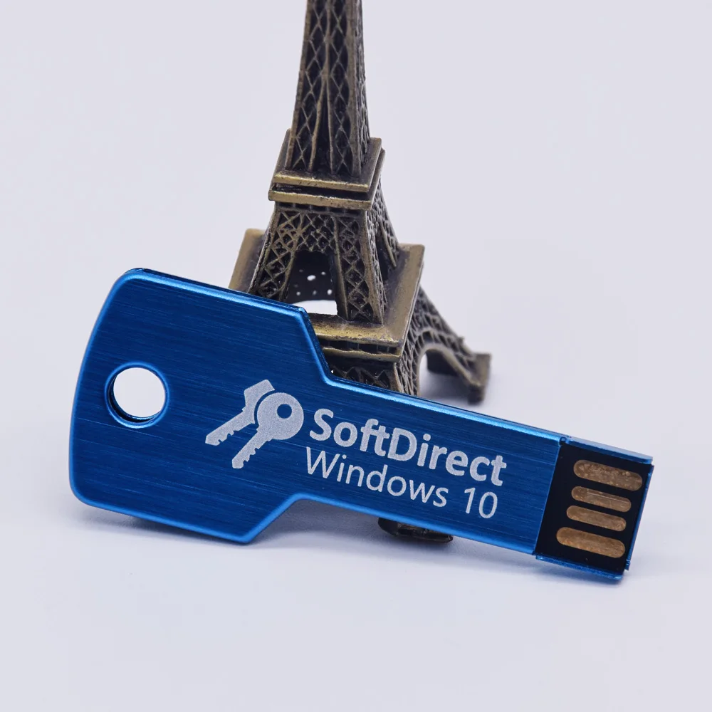 USB флеш накопитель с логотипом на заказ 10 шт./лот металлический ключ карта памяти 4