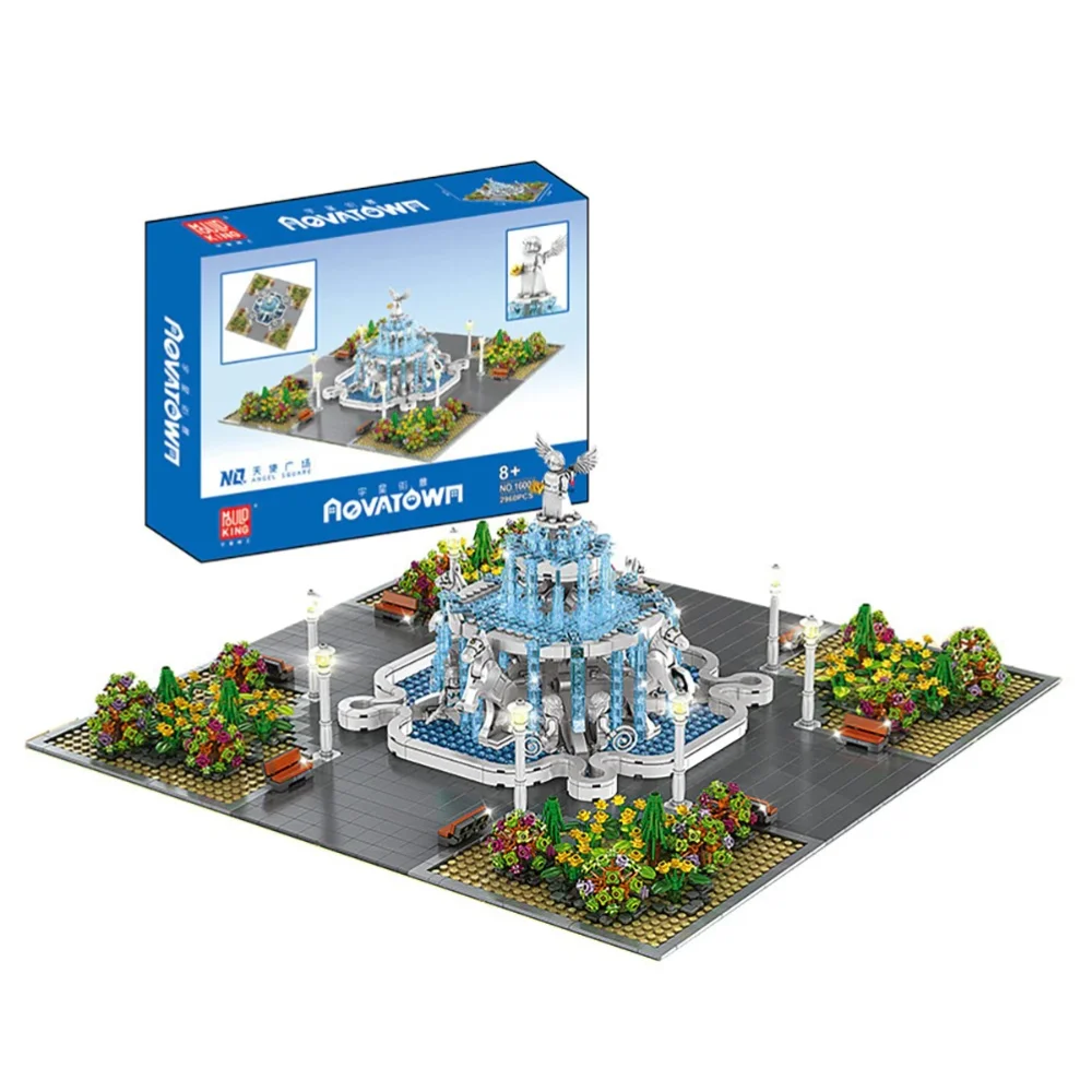 Формы KING 16003 MOC уличные строительные игрушки Ангел квадратная модель со