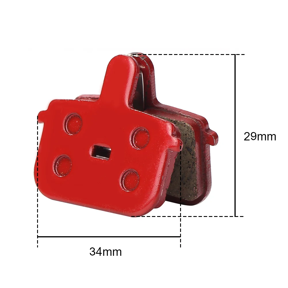

1 Pair MTB Mountain Bike Brake Pads Bicycle Semi-Metallic Brake Pad Parts Cycling Resin Organic Disc Mountain Bike Brake Pads