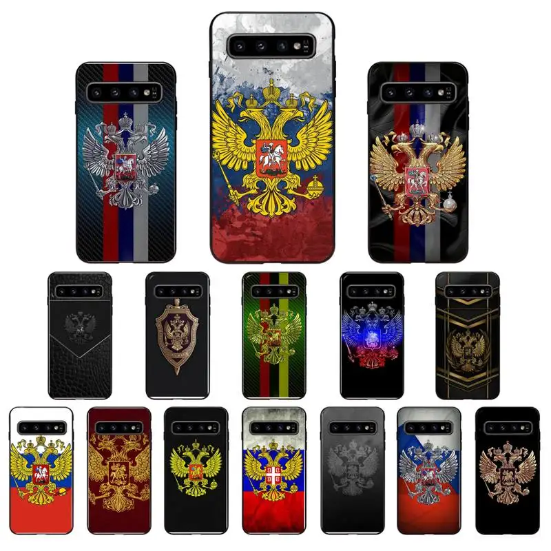 

YNDFCNB Armenia Russia flag Emblem Phone Case for Samsung S6 S6edge Plus S7 S7edge S8 S9 S10 S10E S20 Plus Ultra