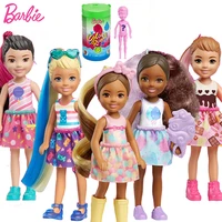 color reveal barbie dolls chelsea accessories original dolls for girl surprise discoloration girls toys for children