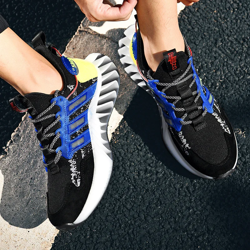 

New Summer Men Sports Shoes Fashion Casual Shoes Breathable Men Running Shoes 2021 New Off White Men's Shoes Trend Spring Autumn