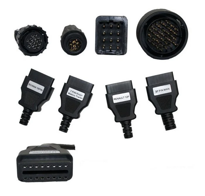 2021 OBD OBD2 грузовой кабель полный 8 шт. в комплекте для delaksi VD DS150E CDP pro plus и multidiag + delicht |