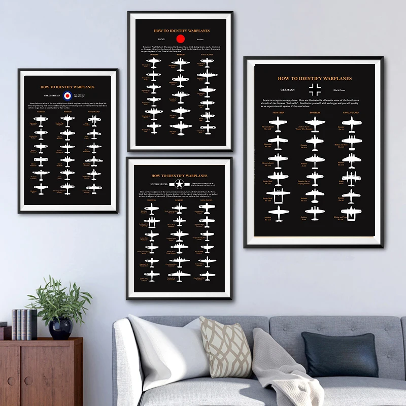 Винтажные карты всемирно известная модель самолета военный веер самолет жилая