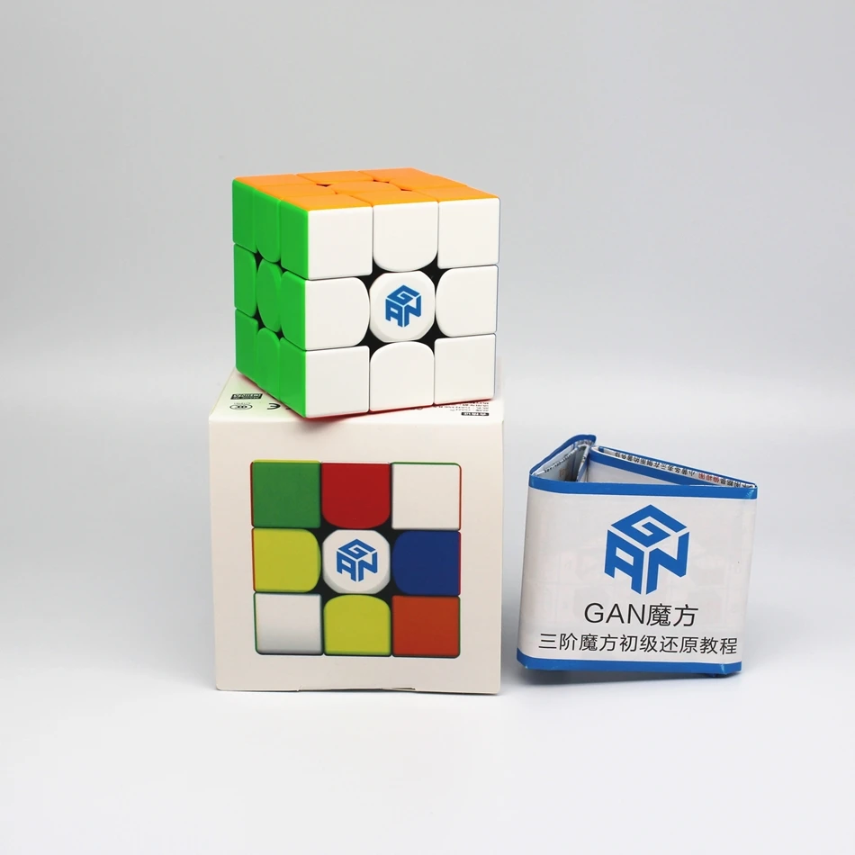GAN 356 RS 3x3x3 кубик рубик магический куб Stickerless головоломка профессиональный