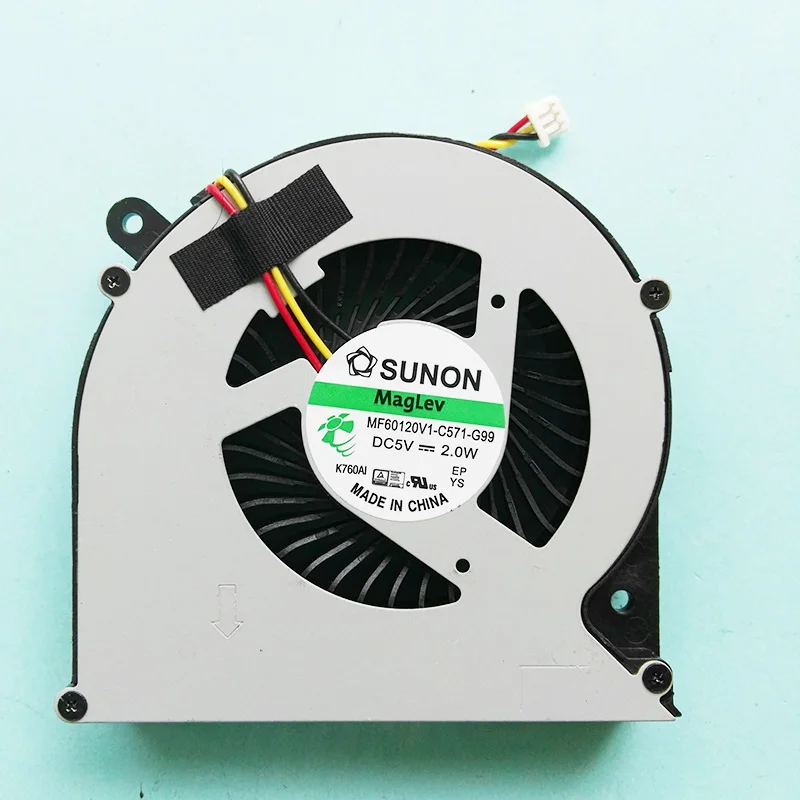 Новый оригинальный охлаждающий вентилятор для ноутбука/ноутбука 5 в постоянного