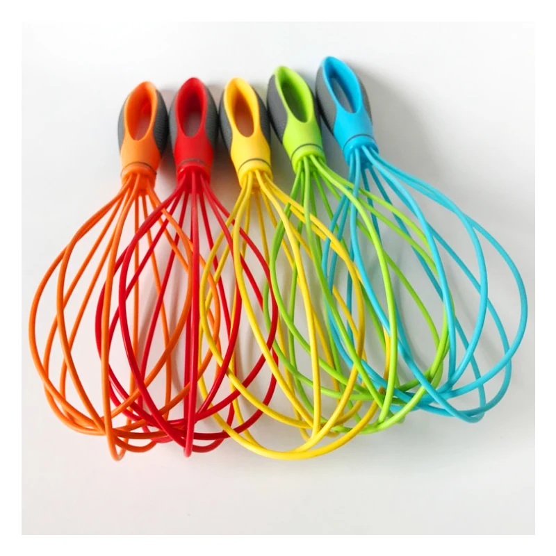 1 шт. доставка случайных цветов 12 дюймовый яичный взбиватель ручная яйцеварка