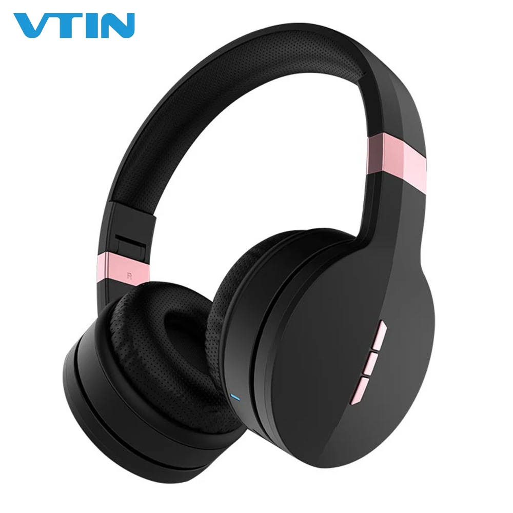 Беспроводные наушники VTIN Bluetooth 5 0 TF карта складная гарнитура Накладные