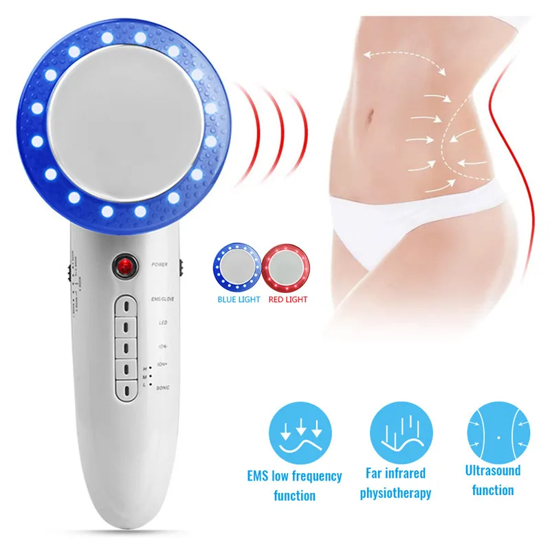6 в 1 ультразвуковой кавитационный массажер для лица и тела устройство сжигания