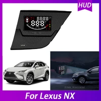 car electronic accessories for lexus nx smart saft obd2 heads up car display obd car hud head up display digital speedometer