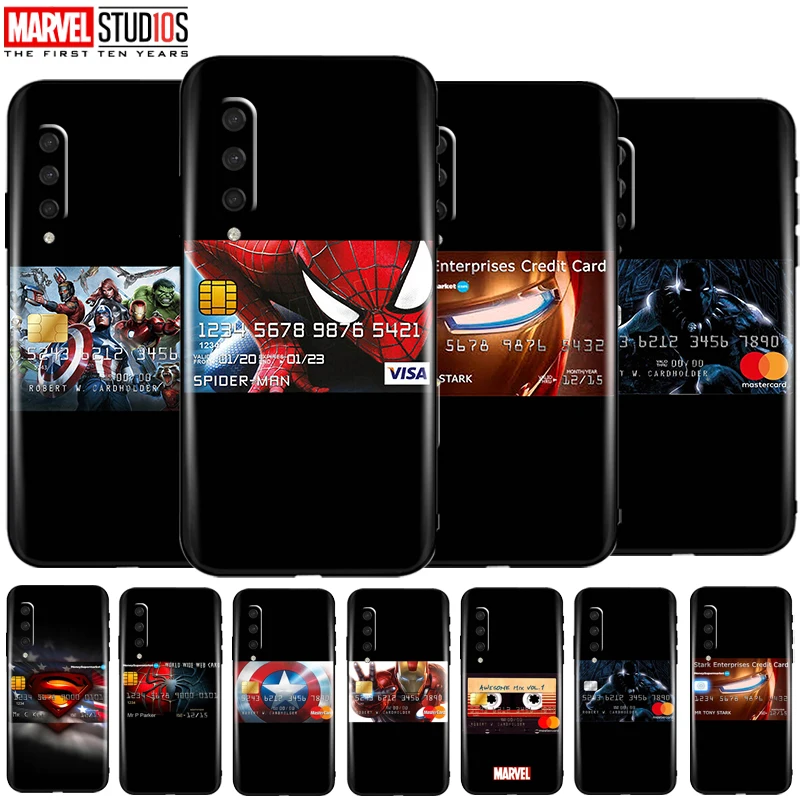 

Phone Case For Xiaomi Mi A3 Soft Funda Cover Marvel Avengers Iron Man SpiderMan Hulk Thor Venom Deadpool Captain America