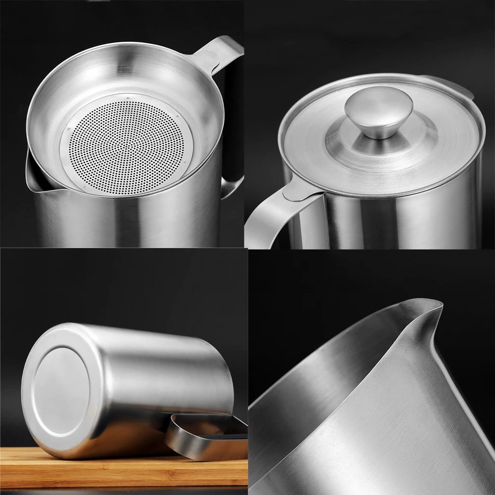 Контейнер масляного фильтра 1 0Л бак для хранения масла из нержавеющей стали