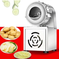 commercial electric vegetable cutter slicer cabbage shredder food grater stainless steel kitchen onion potato carrot slice dicin