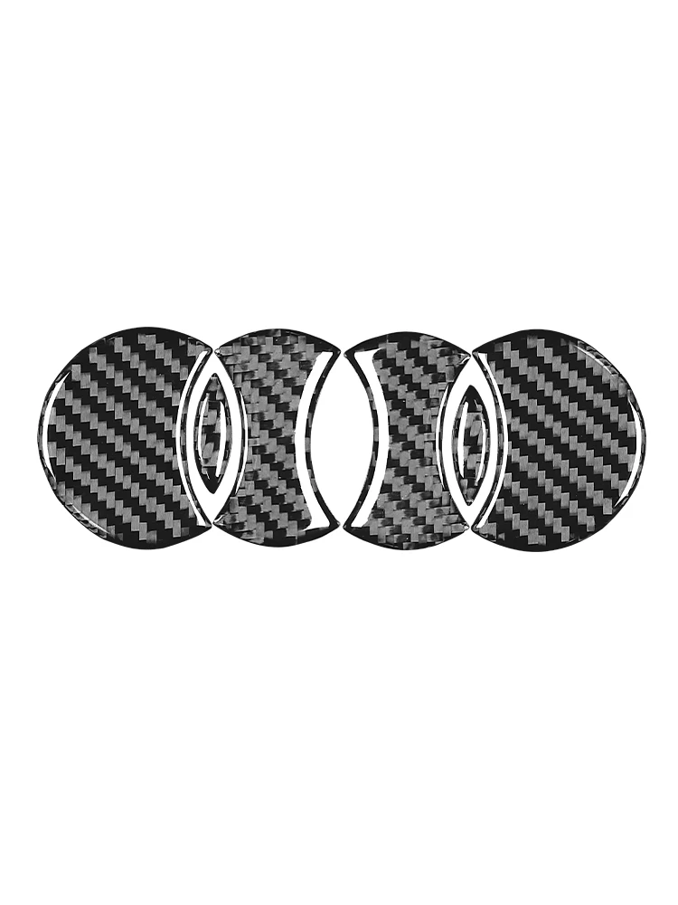 

Beast2021 For Audi Tail A4l A3 Q2 Q5 A5 A6l Q7a7 Rear Logo Decoration Label Refitting Carbon Fiber