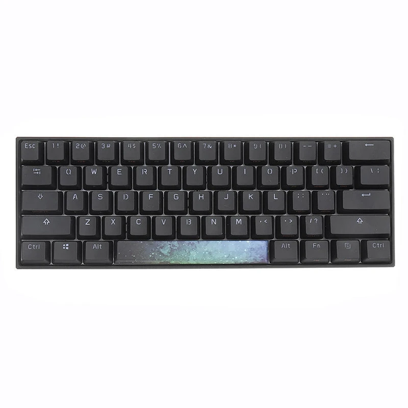 PBT Keycaps механическая клавиатура DIY Keycap(6.25U Space Keycap)-Необычное звездное небо