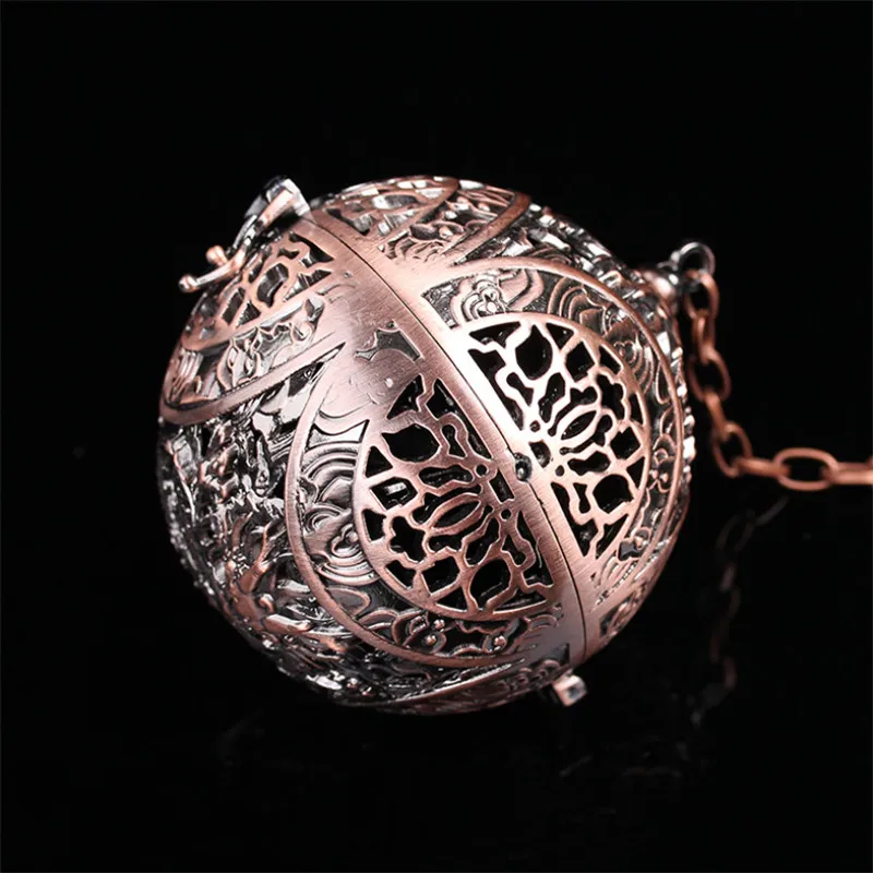 Медная полая катушка ароматическая горелка античный креативный портативный