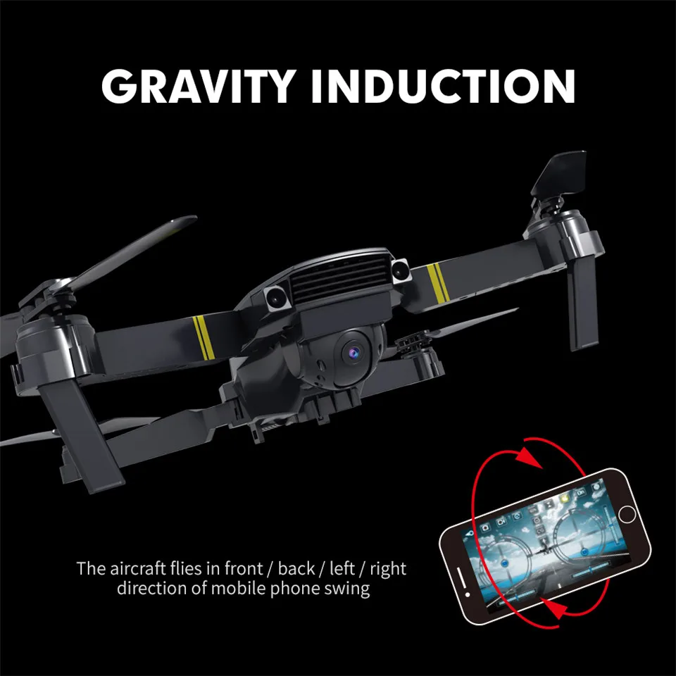 HJHRC JY019 wifi FPV с широким углом обзора 1080P HD 4K камера режим удержания высоты складной рычаг RC Квадрокоптер Дрон RTF Дрон VS E520S E58