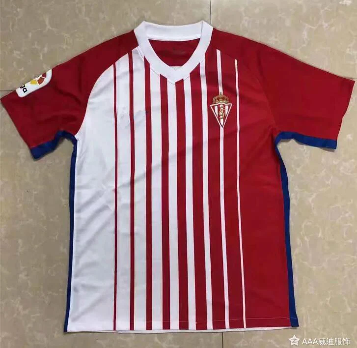 Настоящие спортивные Каса де hombre camiseta Camisetas deportivo gijón 19 20 De alta calidad