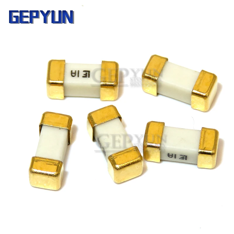 10PCS Gold foot 1808 125V 0451 SMD Fast blow Fuse 1A 2A 3A 4A 5A 6.3A 7A 8A 10A ultra-rapid fuses new original Gepyun - купить по
