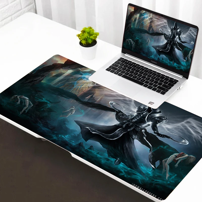 

Mouse Keyboard Mat Diablo Malthael Mausepad 3mm/2mm Table Mat 400x900mm Laptop Cheap Keyboard Mouse Pad 90x40 In Stock