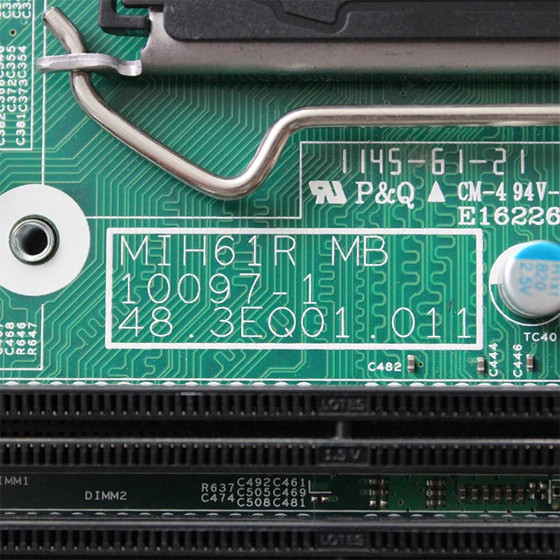 Для Dell OptiPlex OPX 390 390DT 390MT H61 настольный материнская плата MB Intel LGA 1155 DDR3 MIH61R 0M5DCD 10097-1 48.3EQ01.011