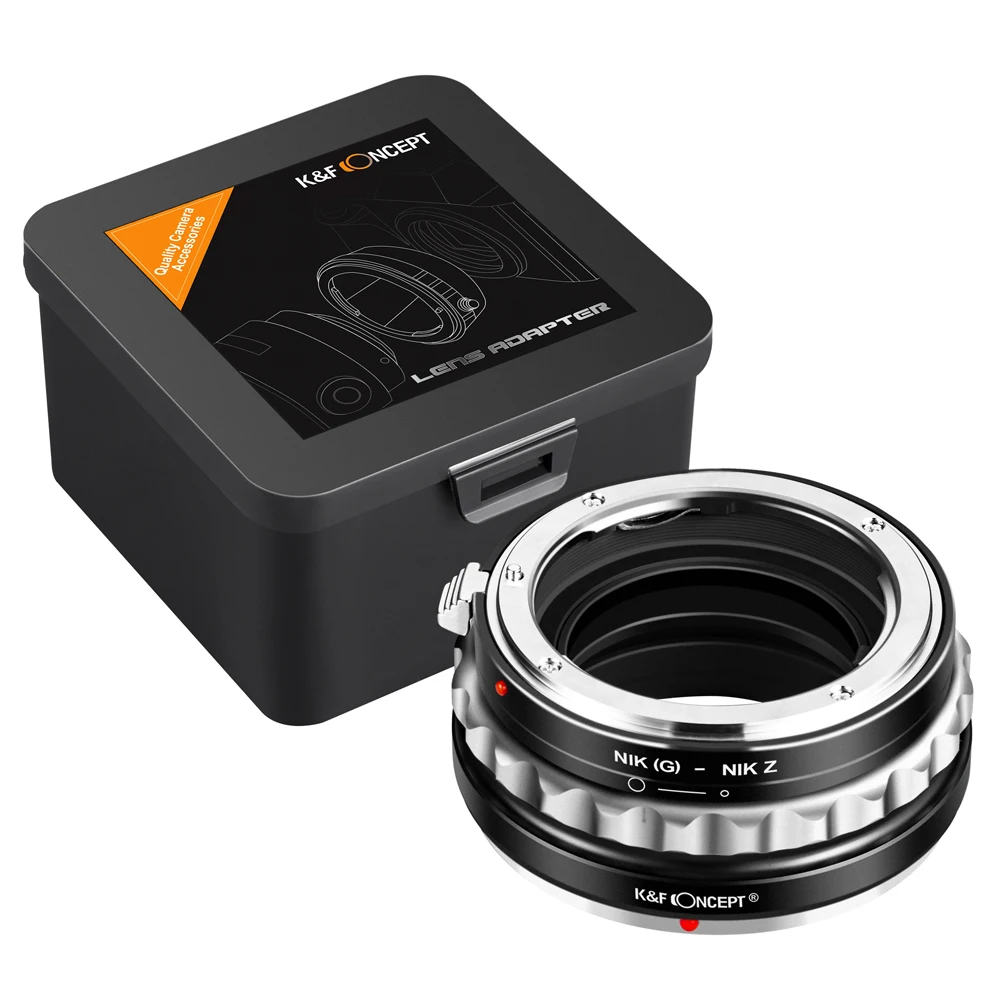 K& F адаптер для объектива адаптер для Nikon G/F/AI/AIS/D/AF-S Крепление объектива для Nikon Z Mount Z6 Z7 беззеркальных камер