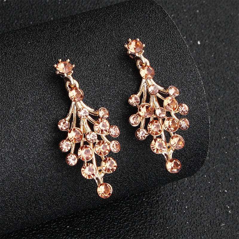 Miallo свадебные серьги для женщин хрустальные ювелирные изделия Висячие Серьги