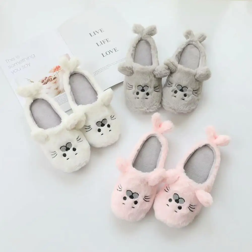 Домашние тапочки для девочек морские со львом легкие домашние на плоской подошве