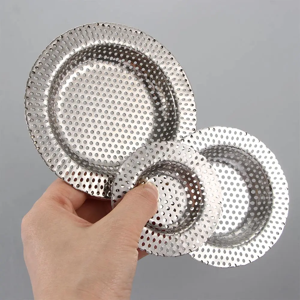 

Household Kitchen Sink Filter Shower Drain Hair Catcher Stopper Bathroom Floor Drain Cover Universal Anti-clogging Sink Strainer