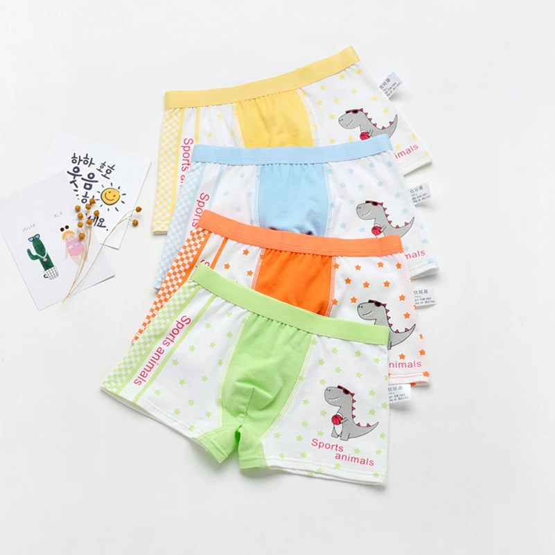 2 шт./партия хлопковое нижнее белье с героями мультфильмов для детей милые