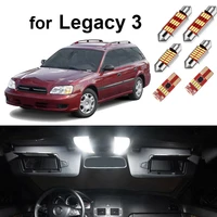 canbus led interior light kit for subaru legacy 3 be be5 be9 bh bh5 bh9 sedan wagon 2000 2003 car reading room map lamp