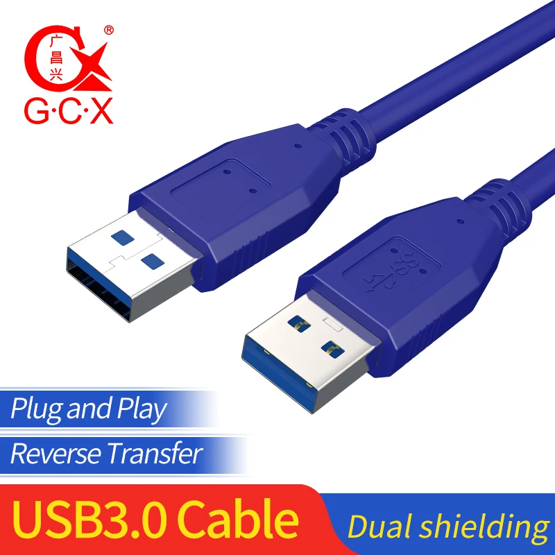 Суперскоростной кабель для передачи данных с разъемом «Папа-папа» USB на USB 3,0 кабель-удлинитель для компьютера ПК 1 м 1,5 м 3 м 5 м