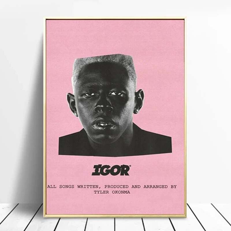 

Tyler The Creator Igor Posters and Prints Rap Music Album Stars Canvas Painting Wall Art Picture Room Home Decoration Cuadros