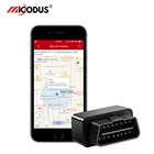 Автомобильный GPS-трекер MiCODUS OBD2, локатор GPS, голосовой монитор, датчик ACC, GPS-трекер, вибрация скорости, сигнализация, История маршрута, бесплатное приложение