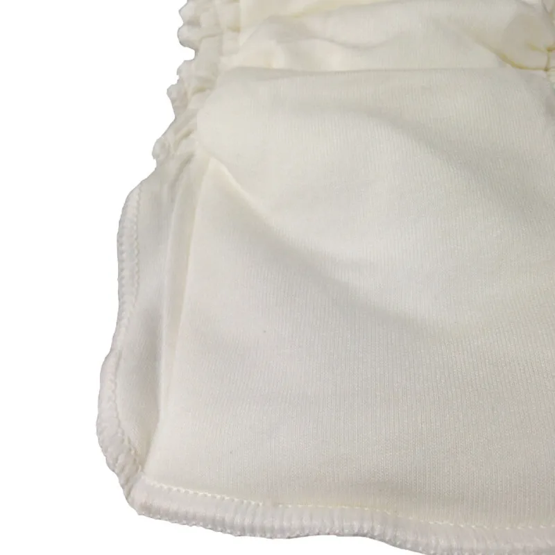 

1PC Waterproof organic Bamboo Cotton Wrap Insert 5 Layers Reusable Washable Inserts Boosters Liners For Baby Diaper Cover