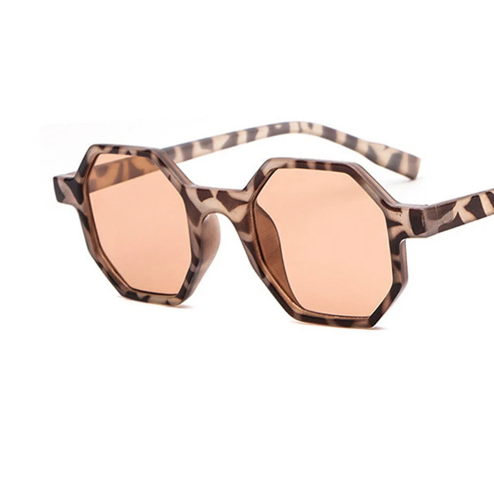 

Small Polygon Frame Eyeglasses Men Women Vintage Candy Color Hexagon Sunglasses Brand Designer Oculos De Sol Protection Goggle