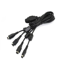 200pcs 4 player link cable for gba sp