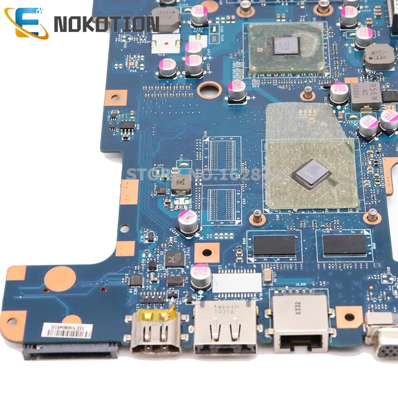 NOKOTION NALAA LA-6042P для Toshiba Satellite L670 L675 Материнская плата ноутбука K000103810 K000103830 K000103780 HM55 DDR3 512MB GPU