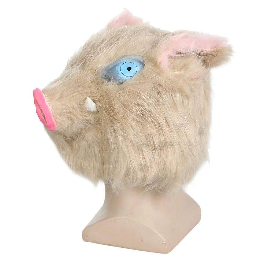 Латексная Маска-Рассекатель демонов киметасу нет яиба косплей хашибира иносукэ