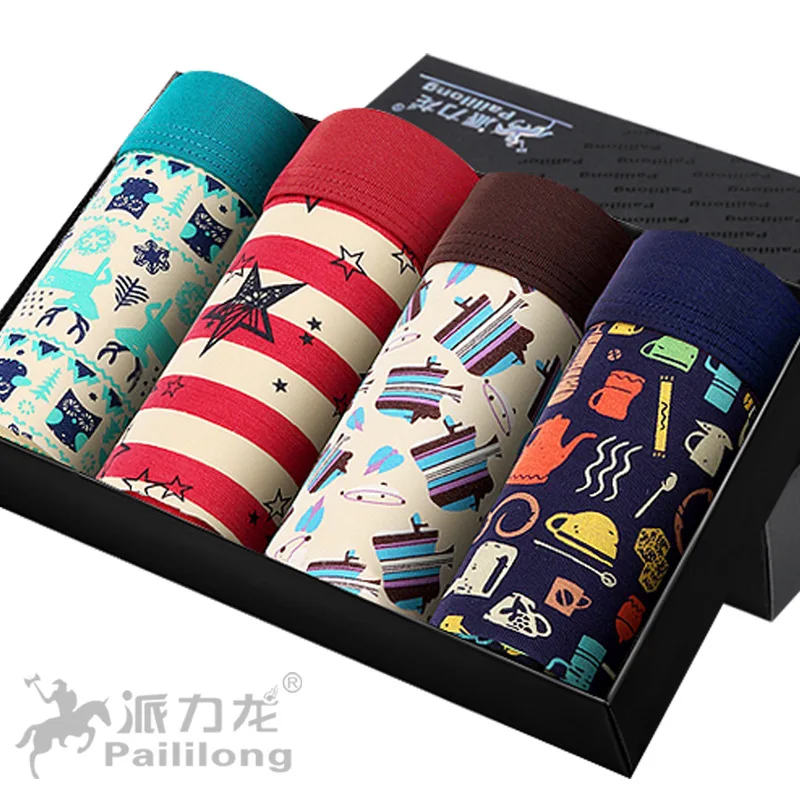 4Pcs/lot Men Boxer Shorts Men Underwear Male Underwear Boxers Homme Ice Silk Mesh Boxershorts Plus Size Panties Sexy Underpants