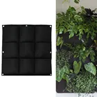 679 карманов, подвесной мешок для выращивания растений, кашпо, цветочные горшки, водонепроницаемые мешки для выращивания, цветочный горшок, висячий садовый саженец пакетов