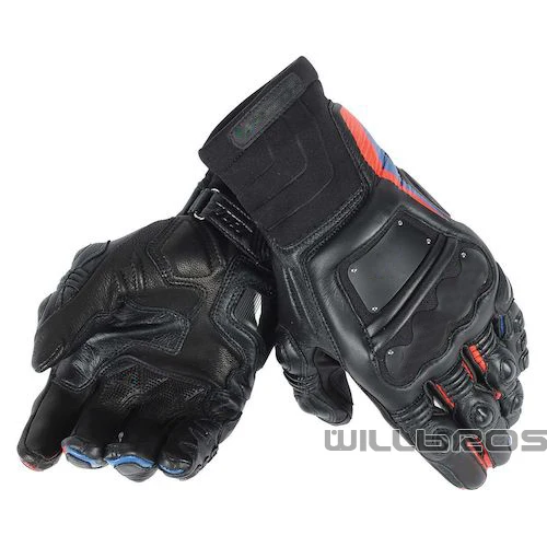

High Quality!Dain Genuine Leather Motorsports Mountain Bicycle Riding Men's Touring Sport Gloves