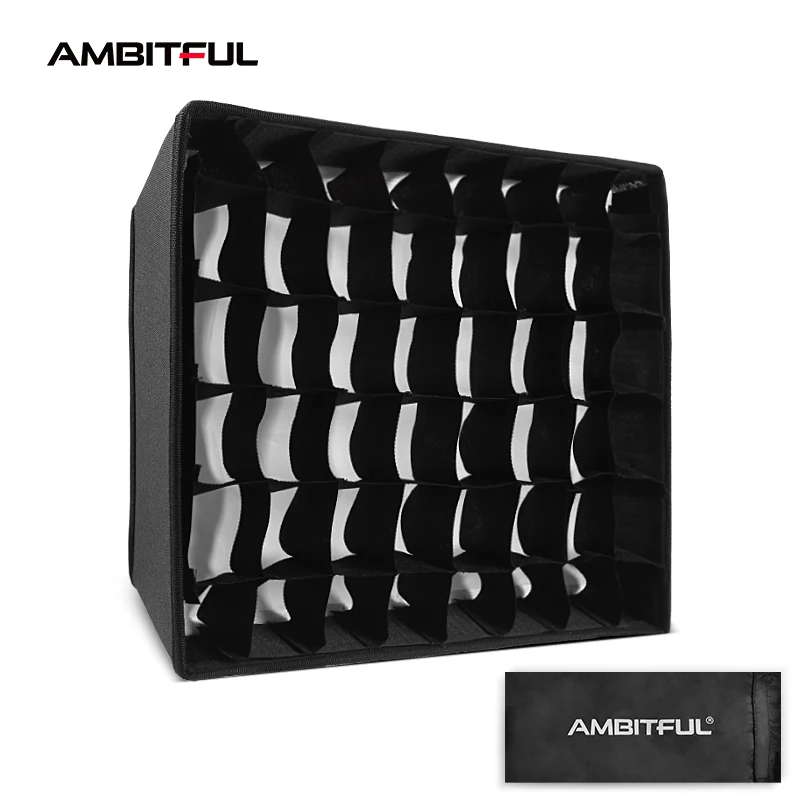 AMBITFUL светодиодный P60C LED видео мягсветильник световой диффузор сотовая