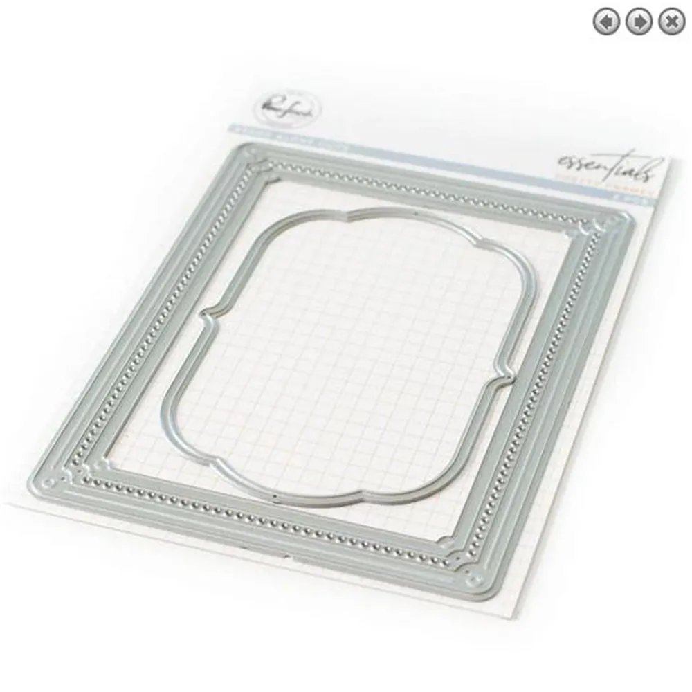 

Frame Dies Metal Cutting Dies and Stamps for Scrapbooking DIY Album Stamp Paper Card Embossing Decor Craft Stencils Dies Cut