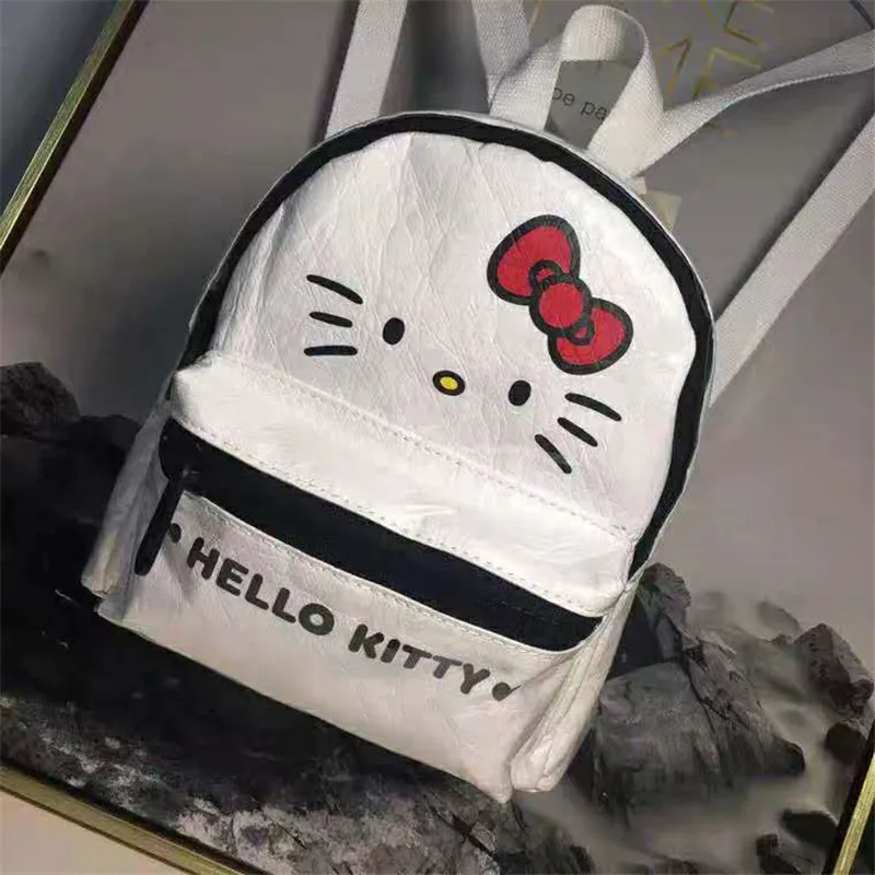 2019 новый модный мини-рюкзак с принтом HELLO KITTY Студенческая сумка рюкзак из