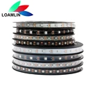 Пиксельная светодиодная RGB лента WS2812B WS2812, индивидуальное управление светодиодами, умная Водонепроницаемая осветительная полоска 5050, 1 м, 4 м, 5 в постоянного тока, IP306567