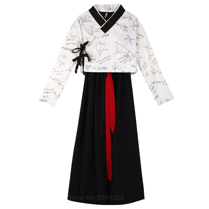 

Kimono Print Japanese Style Kawaii Girls Yukata Autumn Top Skirts Outfits Dress for Women Vintage Party Haori Asian Clothes